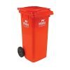Nilkamal 120 Ltr Wheel Garbage Dustbin (Green)