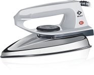 Bajaj DX-2 600W Dry Iron with Advance Soleplate and Anti-Bacterial German Coating Technology, Grey