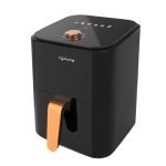 Lifelong Air Fryer For Home – 1200W With Timer Control – Fryer Machine Electric Air-Fryer With 360, Hot Air Circulation Technology, Uses Up To 90% Less Oil Airfryer (Llhfd429, Black)4 Liter