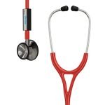 Life Line Excel 2 Stethoscope (Red) | Stainless Steel Chest Piece | Stronger Headset | 2-Way Tube | Suitable For Doctors, Nurses, Students
