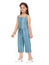 muhuratam Girls Blue Color Top and Pant(DR-158-BLUE-28)