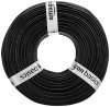 amazon basics PVC-Insulated, Single-Core, Multistrand Copper Wire (0.75 sq. mm, Black)