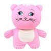 EITHEO Adorable Cute Kids Stuffed Animal Toys Kitty Cat Plush Toy Lightweight for Gift Birthday Soft Toys for Girl | Cartoon Character Soft Toys Plush Attractive Teddy Bear Washable Pink