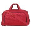 Priority ARC 61 cm Red Polyester 2 Wheel Duffle Trolley Bag | Travel Luggage for Men’s & Women’s