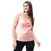 Carlton London Women’s Regular Fit Blouse (CL653B_Peach M)