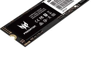 Acer Predator Ssd Gm3500 M.2 Nvme Pcie Gen 3 * 4 512Gb, Black (Bl9Bwwr101)