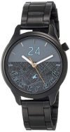 Fastrack Road Trip Analog Multi-Colour Dial Women’S Watch-Nn6188Nm01/Nn6188Nm01 Stainless Steel, Black Strap