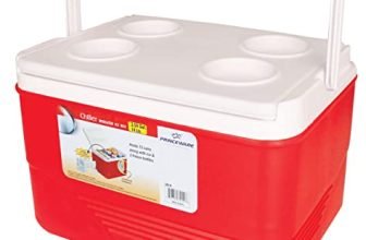 Princeware Insulated 3414 Chiller Ice Box 14 Ltr, Red