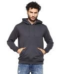 Alan Jones Clothing Men’s Fleece Regular Fit Hooded Hoodies (Ss19-Rnhd11-Charcoal-L_Charcoal Grey_Large)