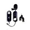 Xtreme Acoustics XA-WLT10 Universal Collar Wireless Lavalier Microphone with Free Learning Course y-Splitter 2.4GHz Frequency for Mobile Audio Recording