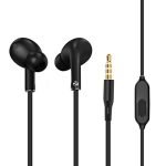 ZEBRONICS Zeb-Tulip Wired in Ear Earphone with Mic (Black)