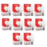 Eveready 12W Led Light Bulb | High Efficiency & Glare-Free Light | 4Kv Surge Protection | With Wide Operating Voltage Range | 100 Lumens Per Watt | Cool Day Light (6500K) | Pack Of 10