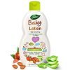Dabur Baby Lotion: Ph 5.5 Balanced For Baby Skin | No Harmful Chemicals | Contains Aloe Vera, Licorice And Almonds | Hypoallergenic And Dermatologically Tested | No Paraben And Phthalates – 200 Ml