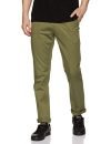 Amazon Brand – Symbol Men’s Slim Casual Trousers (AW17TRS-02-25_Light Olive_32W x 31L)