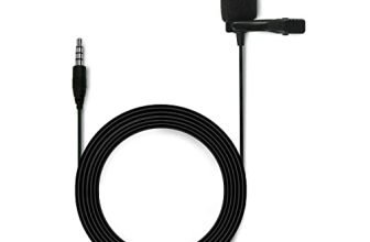 Jbl Commercial Cslm10 Auxiliary Omnidirectional Lavalier Microphone For Content Creation, Vlogging & Voiceover (Black)