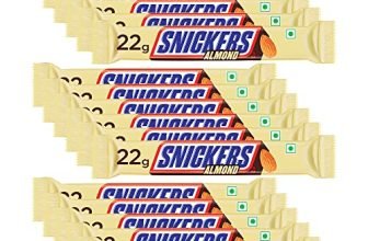 Snickers Almond Filled Chocolates – 22 Grams Bar (Pack Of 24)