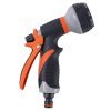 Nikavi Garden Hose Nozzle, Water Hose Nozzle Spray, Heavy Duty Water Spray Gun High Pressure Washer Sprayer With 8 Patterns, Suitable For Watering Garden, Cleaning, Showering Pet And Washing Cars