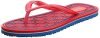 Bourge Women’s Gallery-z66 Pink and Blue Flip-Flops-8 UK (40 EU) (9 US) (Gallery-203-08)