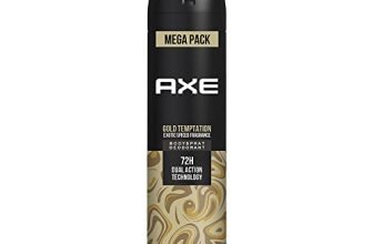 Axe Gold Temptation Long Lasting Deodorant Bodyspray For Men, 215Ml