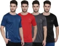 Smartees Typography Men Round Neck Multicolor T-Shirt