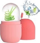 Ice Roller For Face Women Skin Glowing Ice Cube Massager Face Puffiness Relief Massage Skin Care Tools For Face Eye (Multi Color)(Facial Roller)
