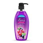 Fiama Shower Gel, Family Pack, Blackcurrant & Bearberry Body Wash With Skin Conditioners For Radiant Glow, 900 Ml Bottle