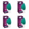 Philips Led Deco Green 0.5W Glass Candle (Pack Of 4)