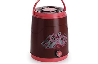Cello Fountain Plastic Insulated Water Jug, 7.5 Litres, Pink