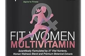 Fitspire Fit Women Multivitamin Tablets – 60 Tablets | Daily Multivitamin For Women | Made With 37 Vital Nutrients & Botanical Extracts For Immunity, Health,& Stamina | Health Supplements For Women