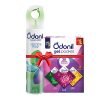 Odonil Spray & Gel Pocket Combo : Odonil Room Air Freshner Spray, Jasmine Fresh – 220 ml + Odonil Gel Pocket Mix – 30g (Assorted pack of 3 new fragrances) | For Home & Office | Long Lasting Fragrance