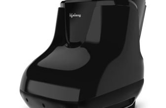 Lifelong Air Pressure Foot & Leg Massager, Supported With Airbags, Infrared Warming, Foot & Leg Massager For Pain Relief (Llm918, Black)