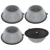 FLOSSYMART Anti Vibration Pads, 4 Pcs Washing Machine Antivibration Pads Washing Machine Feet, Anti Vibration Pads, Washing Machine Support, Dryer Shock Absorber Pads (Pack of 4)