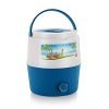 Cello Kool Star Plastic Insulated Water Jug (15 Litres, White, Blue)