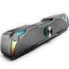 Amazon Basics 6W Multimedia PC Gaming Soundbar with Aux Connectivity, USB Support, Volume Control, and RGB Lights