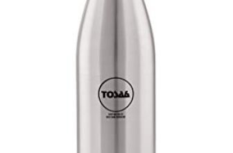 Tosaa Hot & Cold Double Wall Vacuum Insulated Flask Water Bottle Stainless Steel 1000 Ml