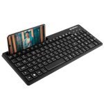 ZEBRONICS K36 Wired USB Keyboard with 106 Keys, Slim Design, Smartphone Holder, Retractable Stand, 1.2m Cable Length with ₹ Rupee Key