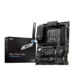 Msi Pro Z790-P Wifi Motherboard, Atx – Supports Intel 12Th & 13Th Gen Core Processors, Lga 1700-55A Drmos, Ddr5 Memory Boost 7000+Mhz/Oc, Pcie 5.0 & 4.0 X16, 4 X M.2 Gen4, Wi-Fi 6E, 2.5G Lan