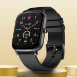 Noise Icon Buzz 1.69″ Display with Bluetooth Calling, Built-In Games, Voice Assistant Smartwatch(Black Strap, Regular)
