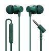Portronics Conch Beat A in Ear Wired Earphones with Mic, 3.5mm Audio Jack, 10mm Driver, 1.2m TPE Anti Tangle Wire, in line Mic Controls, Powerful Audio, Metal Alloy Body, Wide Compatibility(Green)