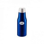 Cello Ivana Stainless Steel Double Walled Water Bottle, Hot and Cold, 350ml, 1 Unit, Blue