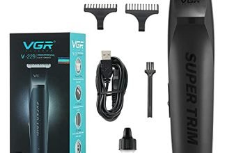 Vgr V-229 Electric Hair Clipper For Men, Men’S Self-Service Hair Trimmer Electric Beard Trimmer Usb Rechargeable Clipper Cord & Cordless Use