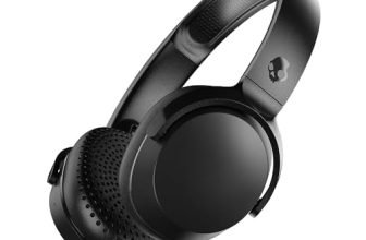 Skullcandy Riff 2 On-Ear Wireless Headphones, 34 Hr Battery, Microphone, Works With Iphone Android And Bluetooth Devices – Black
