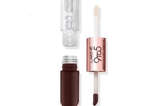 Lakme 9 To 5 Matte To Glass Liquid Lip, 7.6Ml, Wlntprln