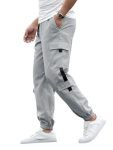 Lymio Track Pant for Men || Track Pants || Plain Track Pant (Track-06-08) (M, Grey)