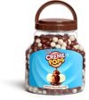 Luvit Crème Pops | Choco & Vanilla Coated Pops With Crunchy Biscuit Centre | Crackles(800)