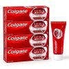 Colgate Visible White Toothpaste 400G (100G X Pack Of 4) Teeth Whitening Starts In 1 Week, Safe On Enamel, Stain Removal And Minty Flavour For Fresh Breath