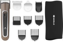 HAVELLS GS6451 Trimmer 90 min  Runtime 10 Length Settings(Brown)