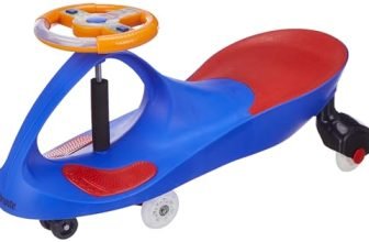 Brunte Kids Swing Car, Twister Swing Car With Pu Led Wheels, Push Ride On Magic Swing Car For Kids Suitable For 3+ Years Boys & Girls, Twister For Kids, With Music