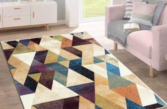 Bsb Home 3 X 5 Feet 3D Jet Multi Printed 3D Jet Vintage Persian Carpet/Rug/Runner And Carpets For Bedroom/Living Area/Home And Offices With Anti Slip Backing (3Ft X 5 Ft)