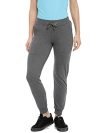 Macrowoman W-Series Women Regular Fit Track Pants(Mw3152_Black Melange_M)